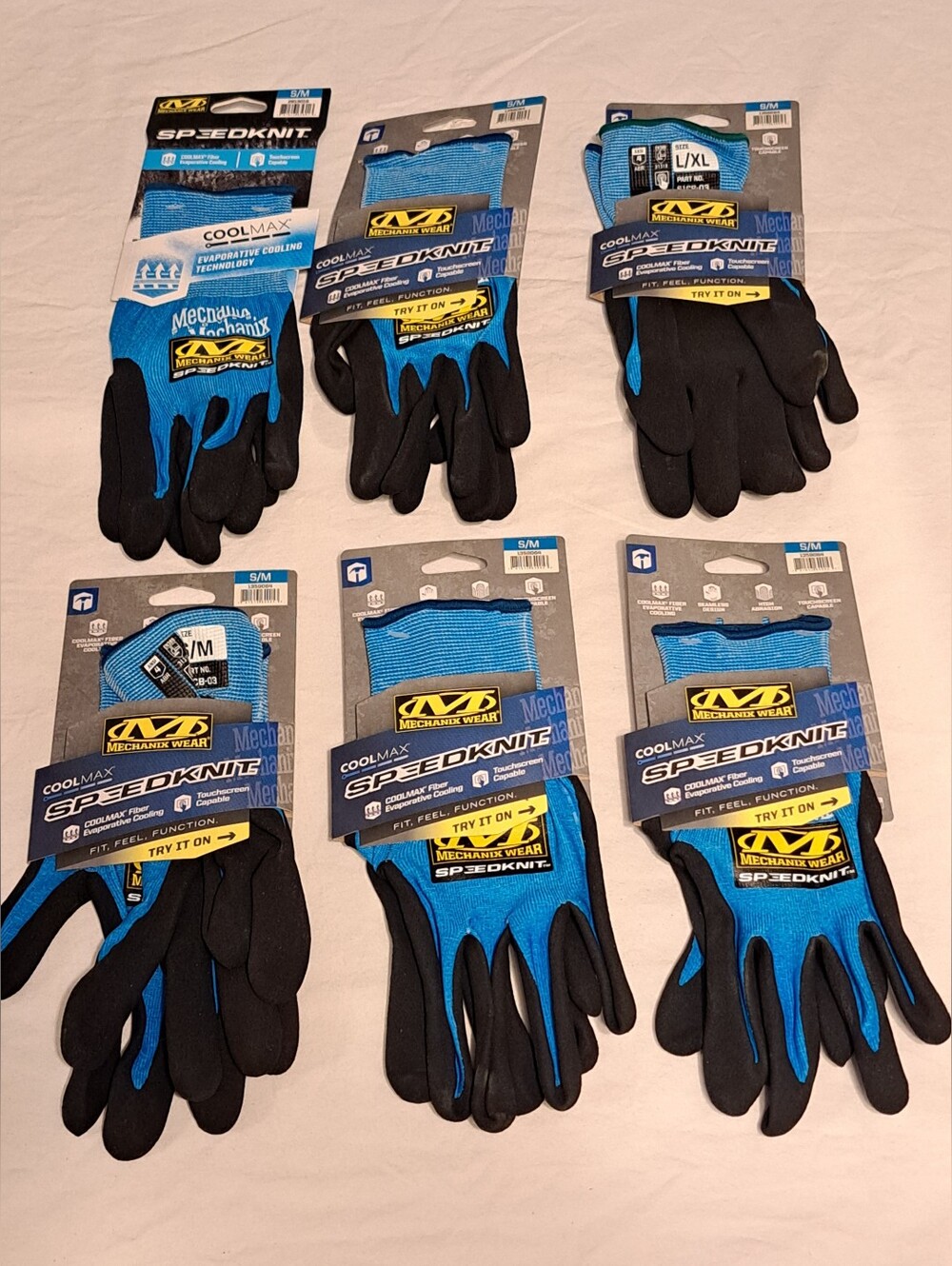 Men's Gloves Size Small Medium Mechanix Wear Bundle New